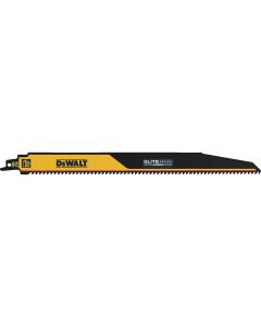 DEWALT Elite Series 12 In. 6 TPI Wood w/Nails Demolition Reciprocating Saw Blade