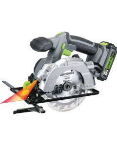 Genesis 20 Volt Lithium-Ion 5-1/2 In. Cordless Circular Saw Kit