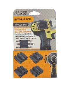 Spider Tool Holster BitGripper (4-Pack)