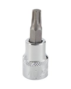 Channellock 3/8 In. Drive T40 6-Point Torx Bit Socket