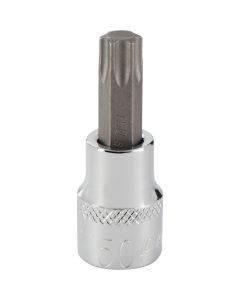 Channellock 3/8 In. Drive T50 6-Point Torx Bit Socket