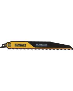 DEWALT Elite Series 9 In 6 TPI Wood w/Nails Demolition Reciprocating Saw Blade