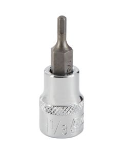 Channellock 3/8 In. Drive 1/8 In. 6-Point Standard Hex Bit Socket