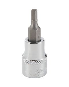 Channellock 3/8 In. Drive 4 mm 6-Point Metric Hex Bit Socket