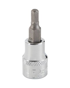 Channellock 3/8 In. Drive 5 mm 6-Point Metric Hex Bit Socket