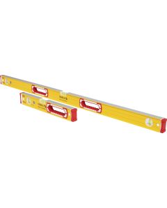 Stabila 48 In. and 16 In. Aluminum Box Level Set