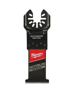 Milwaukee NITRUS CARBIDE 1-3/8 In. Extreme Metal Universal Fit OPEN-LOK Oscillating Blade (3-Pack)