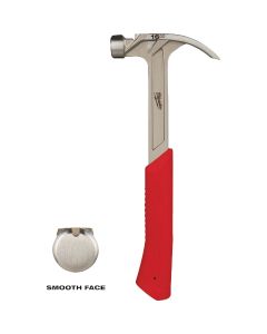 Milwaukee 16 Oz. Smooth-Face Rip Claw Hammer with Steel Handle