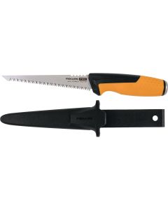 Fiskars Pro POWER TOOTH 6 In. Drywall Jab Saw with Sheath