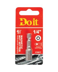 Do it 1/4 In. x 1-5/8 In. Magnetic Nutdriver Bit