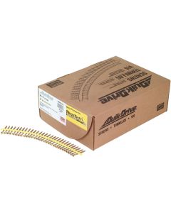 Quick Drive Strong-Drive #9 x 2 In. T-25 WSV Subfloor Collated Wood Screw, Yellow Zinc Finish(2000-Ct.)