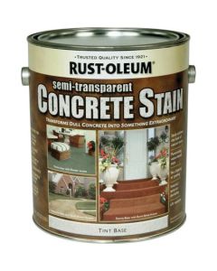 1 Gal Rust-Oleum 239418 Tint Base Rust-Oleum Semi-Transparent Concrete Stain