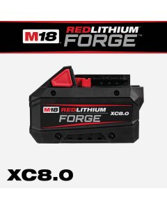 Milwaukee M18 REDLITHIUM FORGE Lithium-Ion High Output XC 8.0 Ah Battery Pack