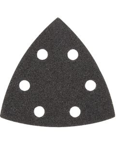 Milwaukee OPEN-LOK 3-1/2 In. 80 Grit Triangle Sandpaper (6-Pack)