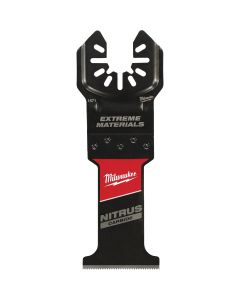 Milwaukee NITRUS CARBIDE 1-3/8 In. Extreme Materials Universal Fit OPEN-LOK Oscillating Blade