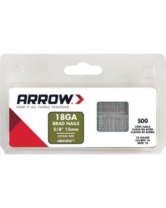 Arrow 18-Gauge Steel Brad Nail, 5/8 In. (1000-Pack)