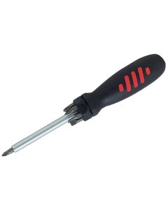 Best Way Tools 8-in-1 Multi-Bit Screwdriver with Telescoping Magnetic Pick Up