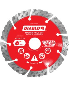 6"  Diamond Masonry Disc