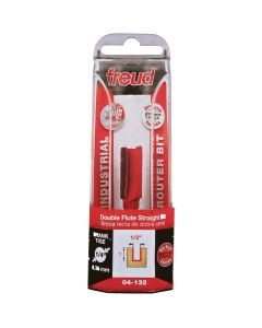 1/2" Double Flute Straight Bit