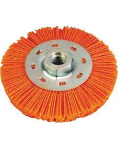 Dico Nyalox 4-1/2 In. Medium Orange Angle Grinder Wheel Brush