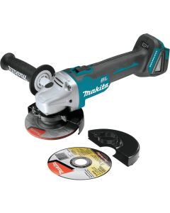 Makita 18 Volt LXT Lithium-Ion 4-1/2 In. - 5 In. Brushless Cordless Angle Grinder/Cut-Off Tool (Tool Only)