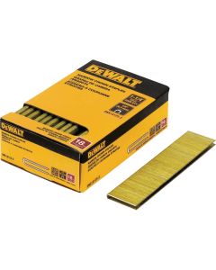 DEWALT 1/4 In. x 1-1/4 In. 18-Gauge Collated Crown Staples (2500 Ct.)