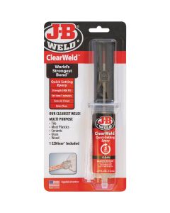 J-B Weld 0.47 Oz. ClearWeld Epoxy