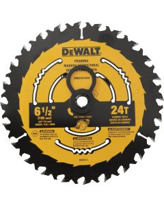 DEWALT 6 1/2 In. 24-Tooth Framing Circular Saw Blade