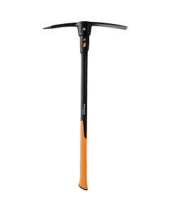 Fiskars Pro IsoCore 5 Lb. Forged Steel Pick/Mattock with 36 In. Steel Handle