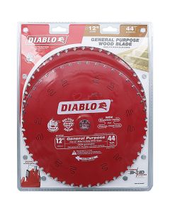 Diablo 12 In. 44-Tooth General Purpose Circular Saw Blade (2-Pack)