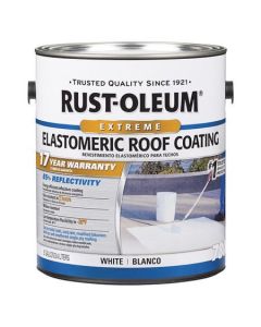 .9 Gallon Rust-Oleum 301902 White Roofing 780 Extreme Elastomeric Roof Coating