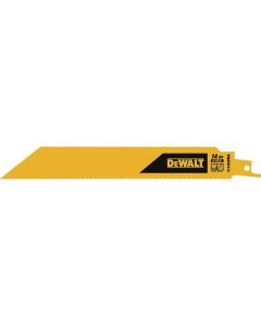 DEWALT 9 In. 14 TPI Bi-Metal Reciprocating Saw Blade (5-Pack)