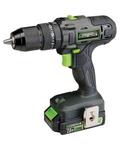 Genesis G20MAX 20V 1/2 In. 2-Speed Cordless Hammer Drill Kit with 2.0 Ah Battery & Charger