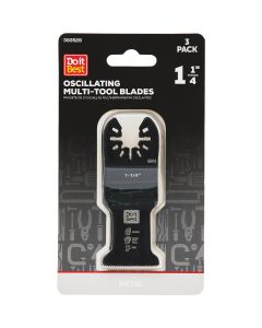 Do it Best 1-1/4 In. Bi-Metal Metal Cutting Oscillating Multi-Tool Blade (3-Pack)