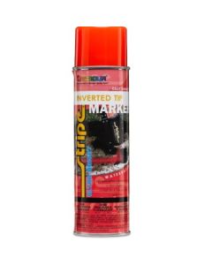 20 Oz Seymour 20-658 Fluorescent Red-Orange Stripe Ultra Bright Water-Based Inverted Marker Spray Paint