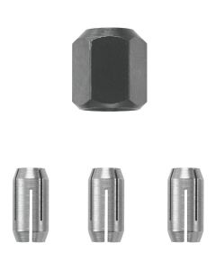 RotoZip 1/8 In., 5/32 In., 1/4 In. Collet Nut Kit (4-Pieces)