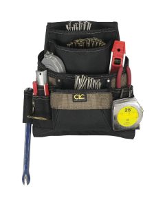 CLC 11-Pocket Polyester Nail & Tool Bag