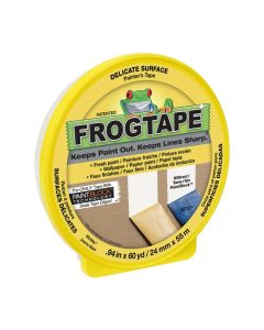 .94" x 60 Yds Shurtape 105550 Yellow FrogTape Delicate Surface Painter's Masking Tape