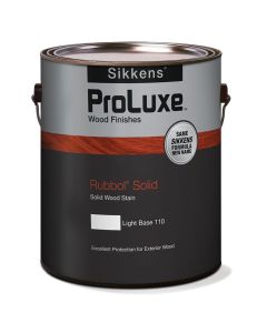 1 Gal ProLuxe SIK710110 Light Tint Base Rubbol Solid Finish Solid Color Low Sheen