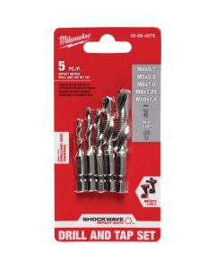 Shockwave Met Drill Tap 5 Pc Set