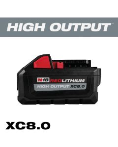 Milwaukee M18 REDLITHIUM Lithium-Ion High Output XC 8.0 Ah Battery Pack