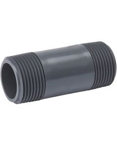 B&K 1 In. x 2 In. Schedule 80 PVC Nipple