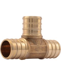 SharkBite 3/4 In. x 3/4 In. x 3/4 In. Barb Brass PEX Tee