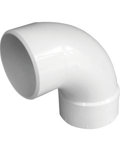 IPEX Canplas 4 In. SDR 35 90 Deg. PVC Sewer and Drain Street Elbow (1/4 Bend)