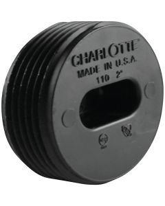 Charlotte Pipe 2 In. MIP Countersunk ABS Plug