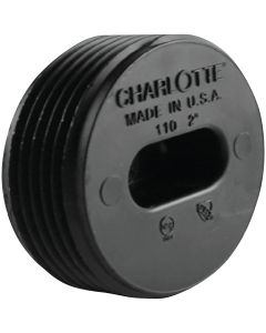 Charlotte Pipe 3 In. MIP Countersunk ABS Plug