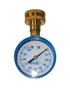 Campbell 3/4 In. 100 psi Pressure Gauge