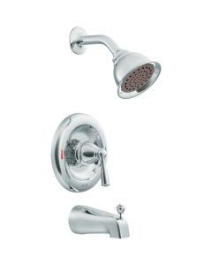 Moen Banbury Chrome 1-Handle Lever Tub and Shower Faucet