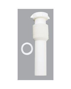 Do it 1-1/2 In. x 12 In. White Plastic Tailpiece
