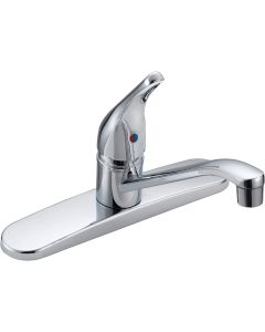 Home Impressions Single Handle Lever Kitchen Faucet, Chrome